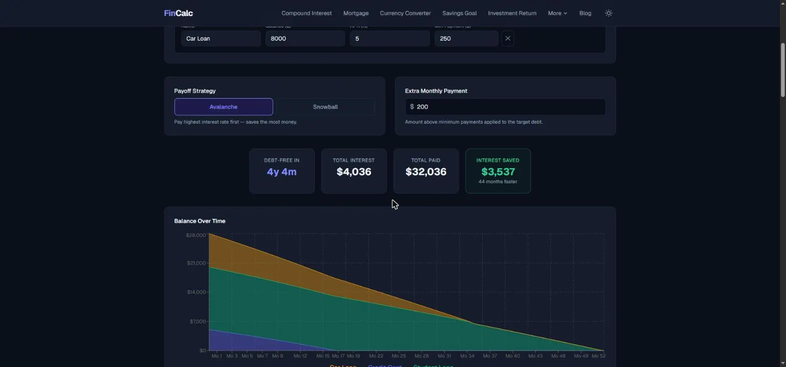 FinCalc gallery image