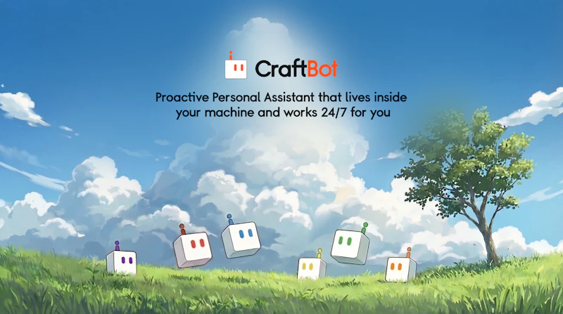 CraftBot screenshot 2
