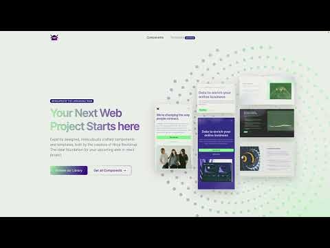 NinjaBootstrap UI gallery image