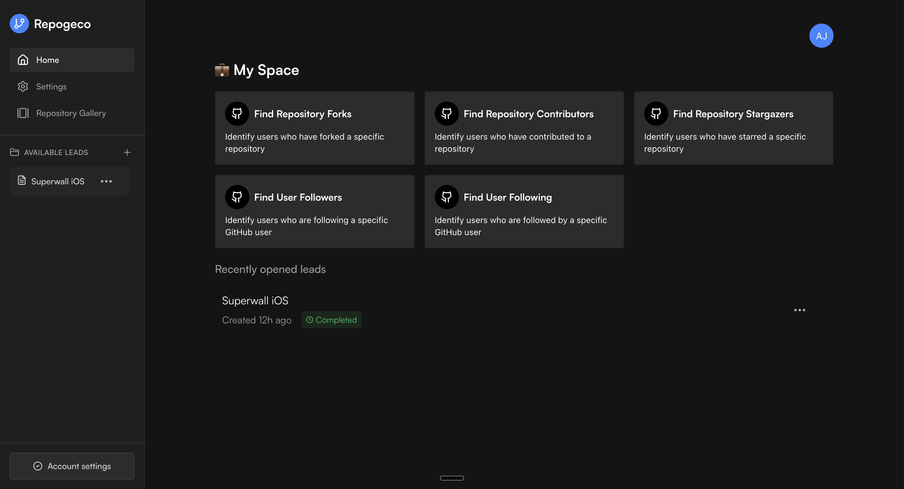 Repogeco - Screenshot 2 showing product features and functionality