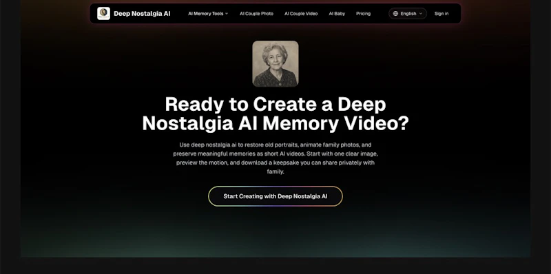 deep nostalgia ai screenshot 3