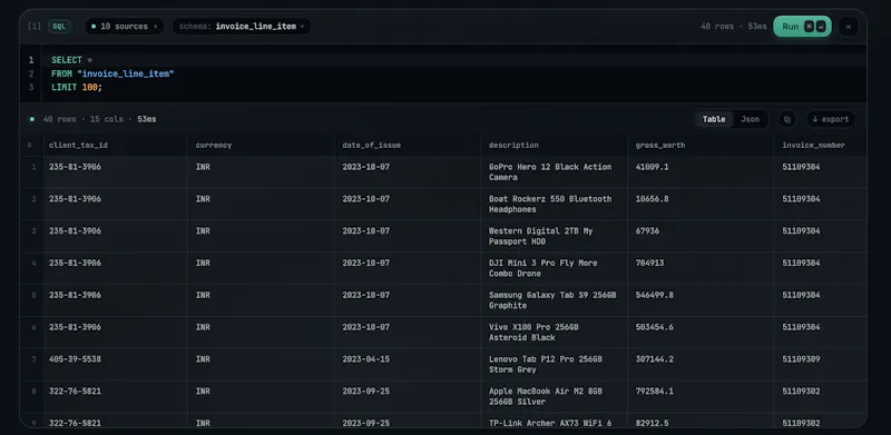 sheetscope screenshot 2