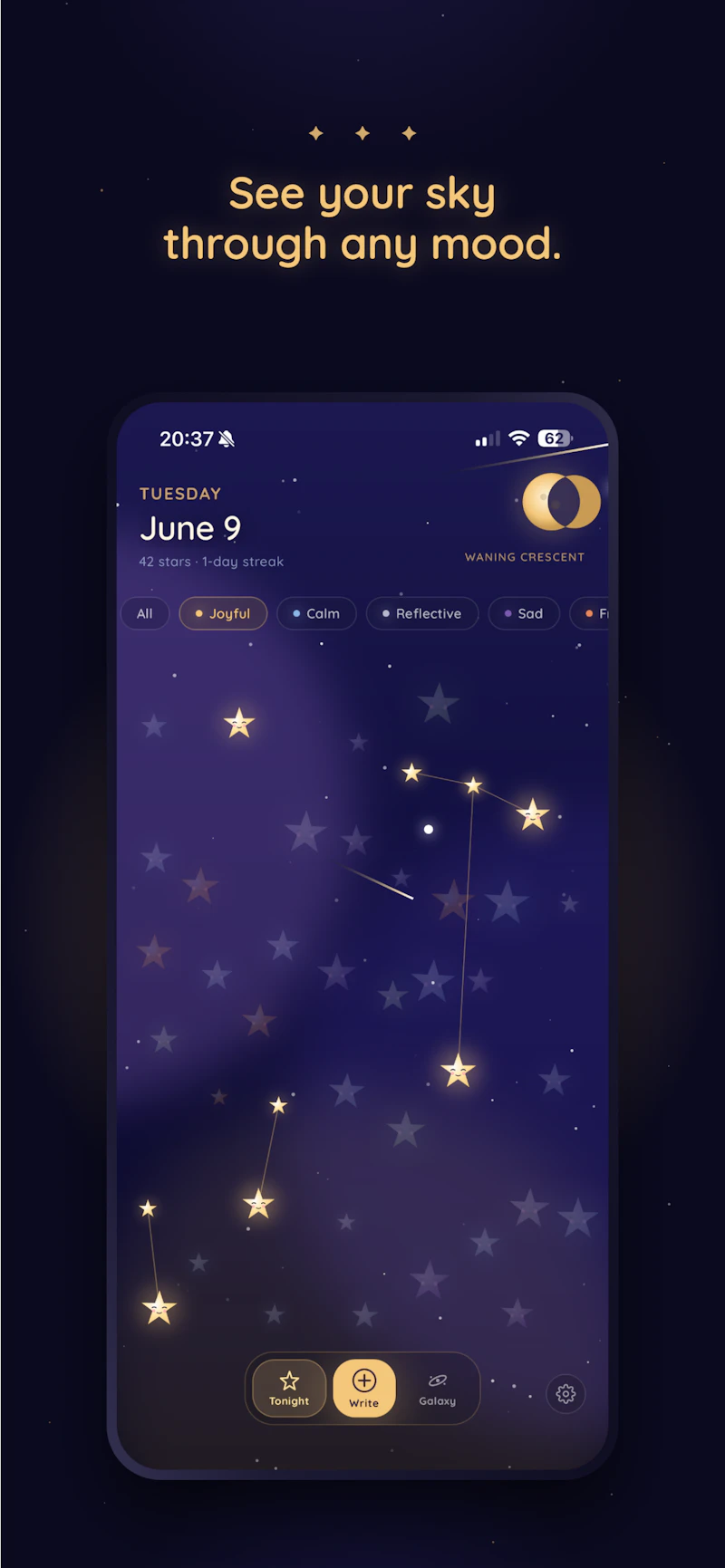 Stellar: Night Sky Journal screenshot 3