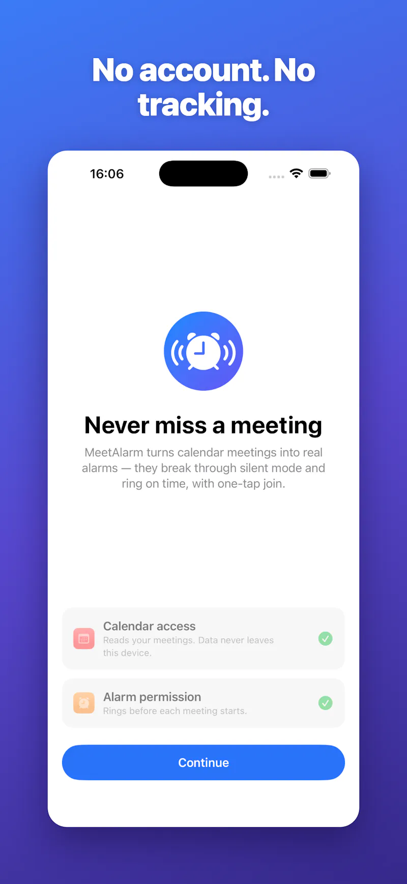 MeetAlarm screenshot 6
