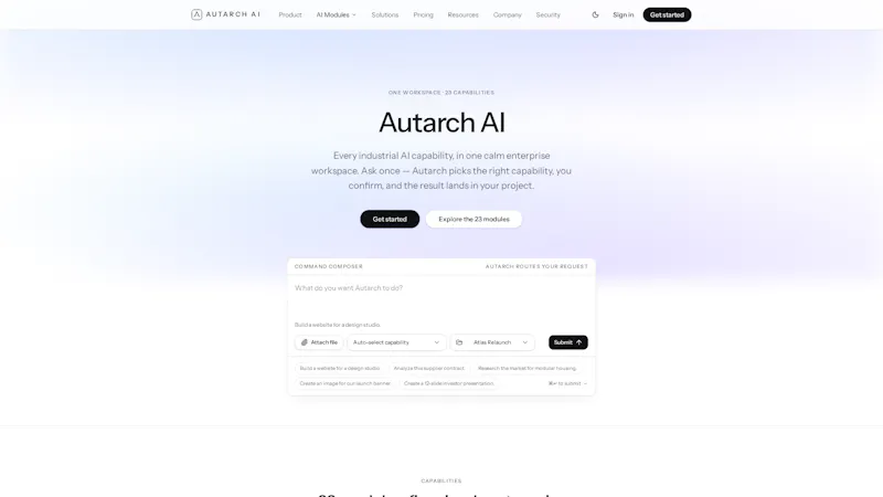 Autarch AI screenshot 1