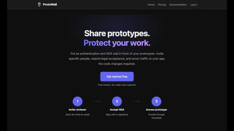 ProtoWall screenshot 1 (video preview)