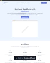 Nextless.js 3.0 - SaaS Starter Kit gallery image