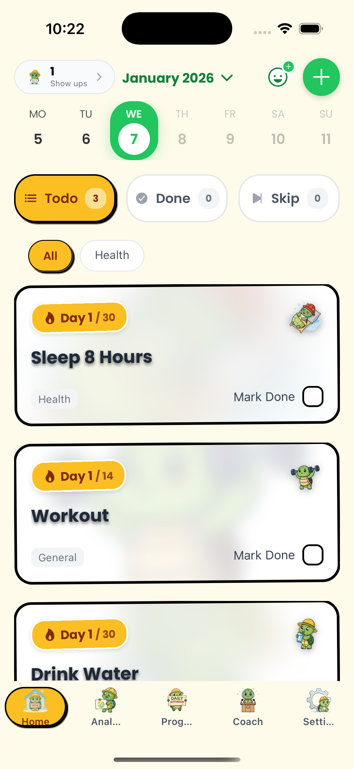 LittleProgress - Main product screenshot demonstrating key features and user interface