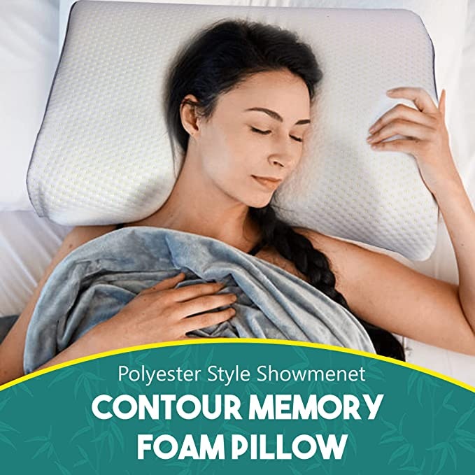 Almohada de espuma de memoria de contorno
