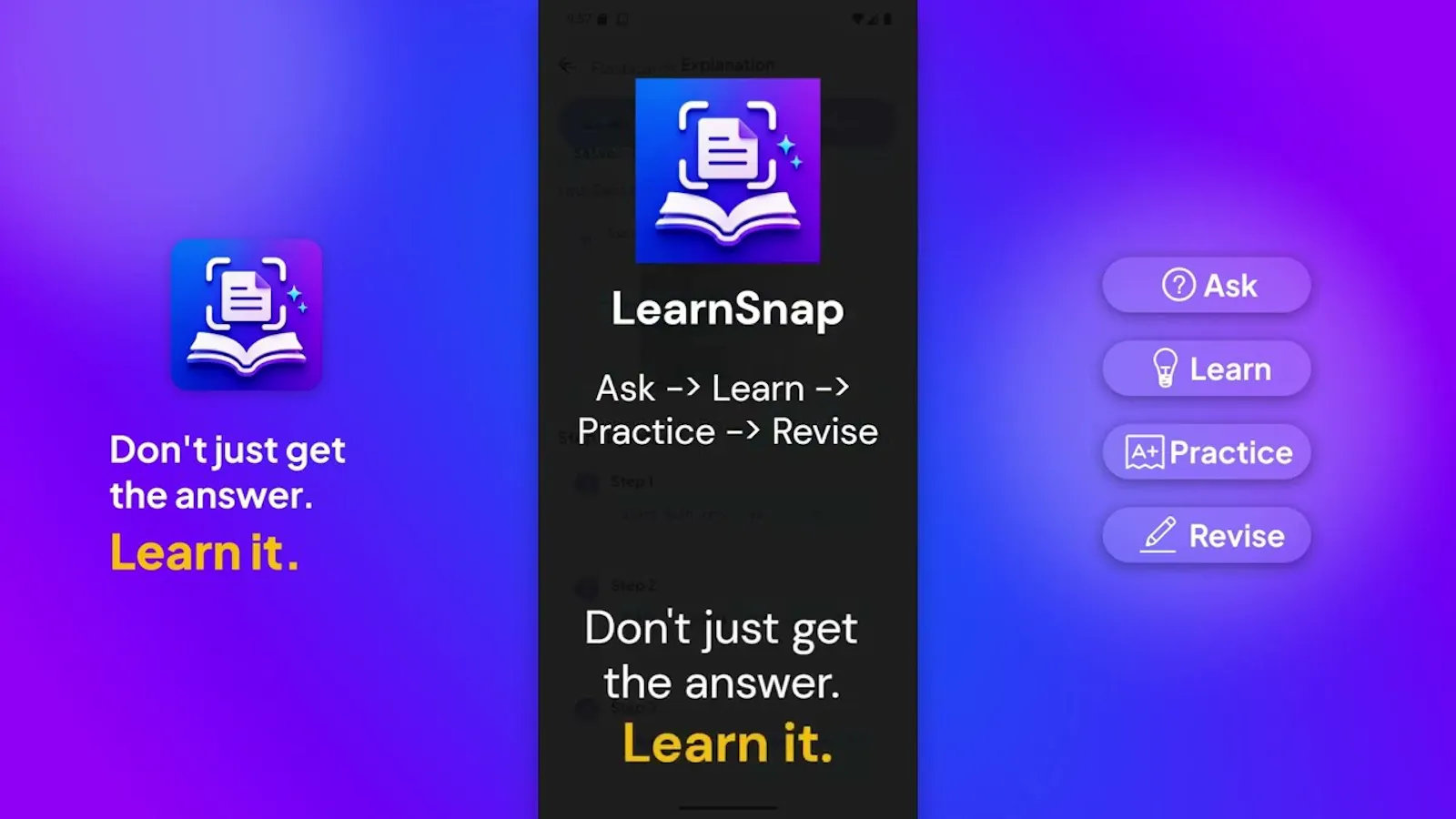 LearnSnap screenshot 1 (video preview)