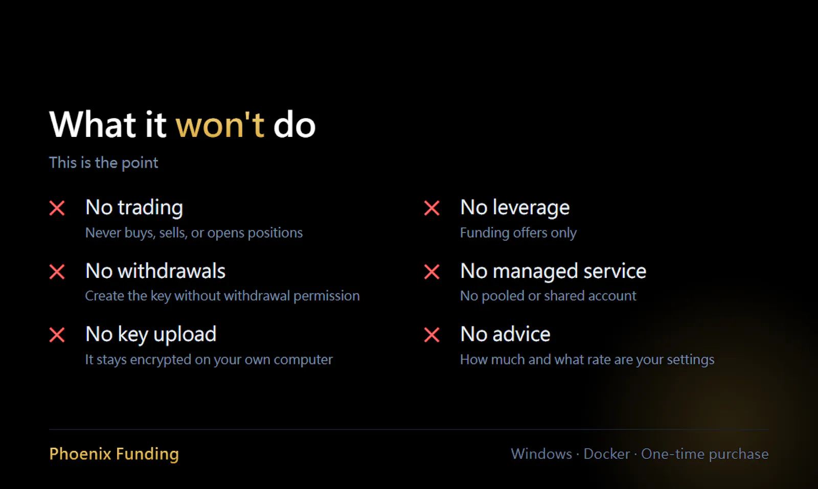 Phoenix Funding screenshot 2