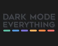Dark Mode Everything T-Shirt media 3