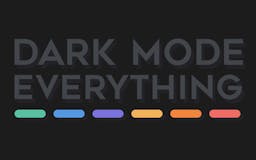 Dark Mode Everything T-Shirt media 3
