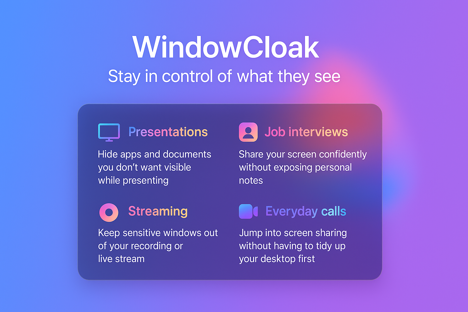 WindowCloak gallery image