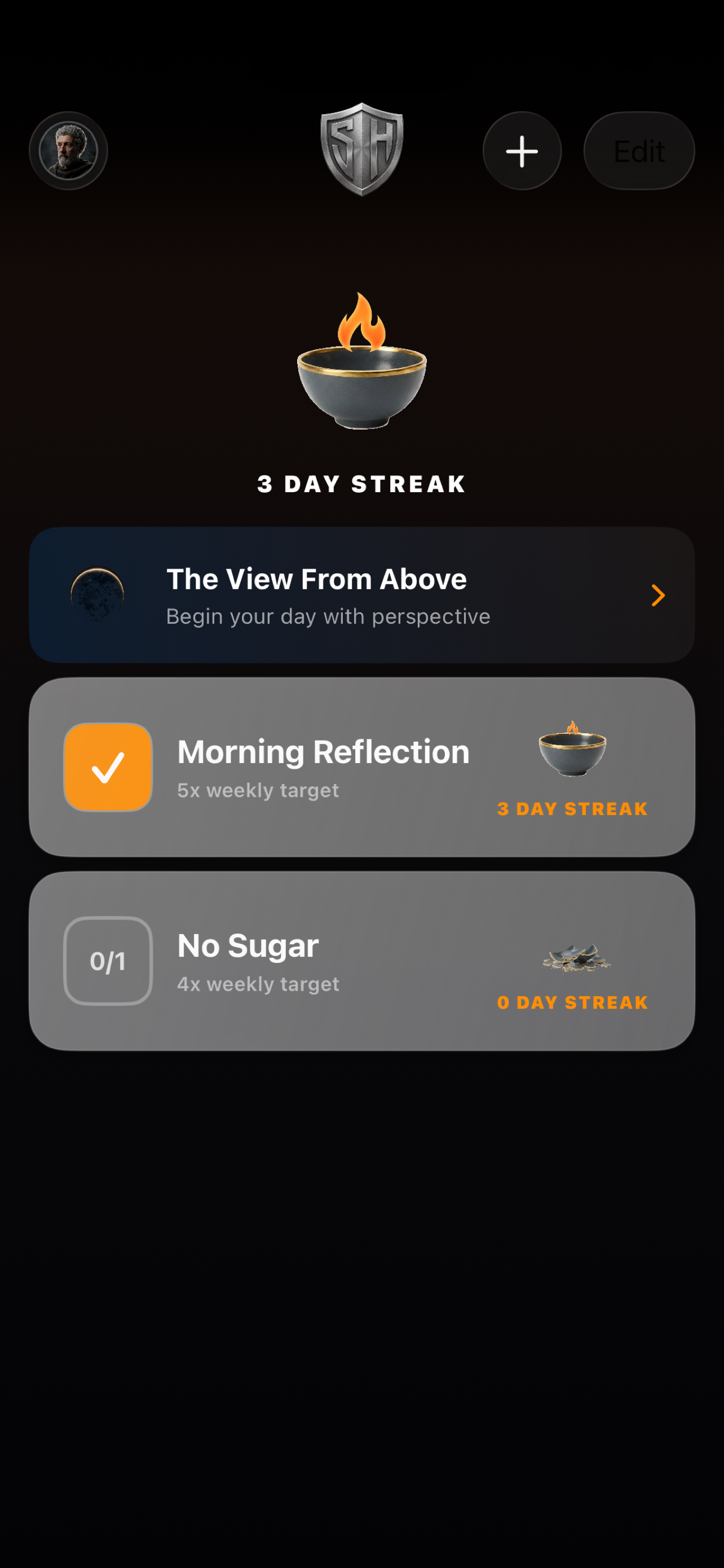 StoicHabit App gallery image