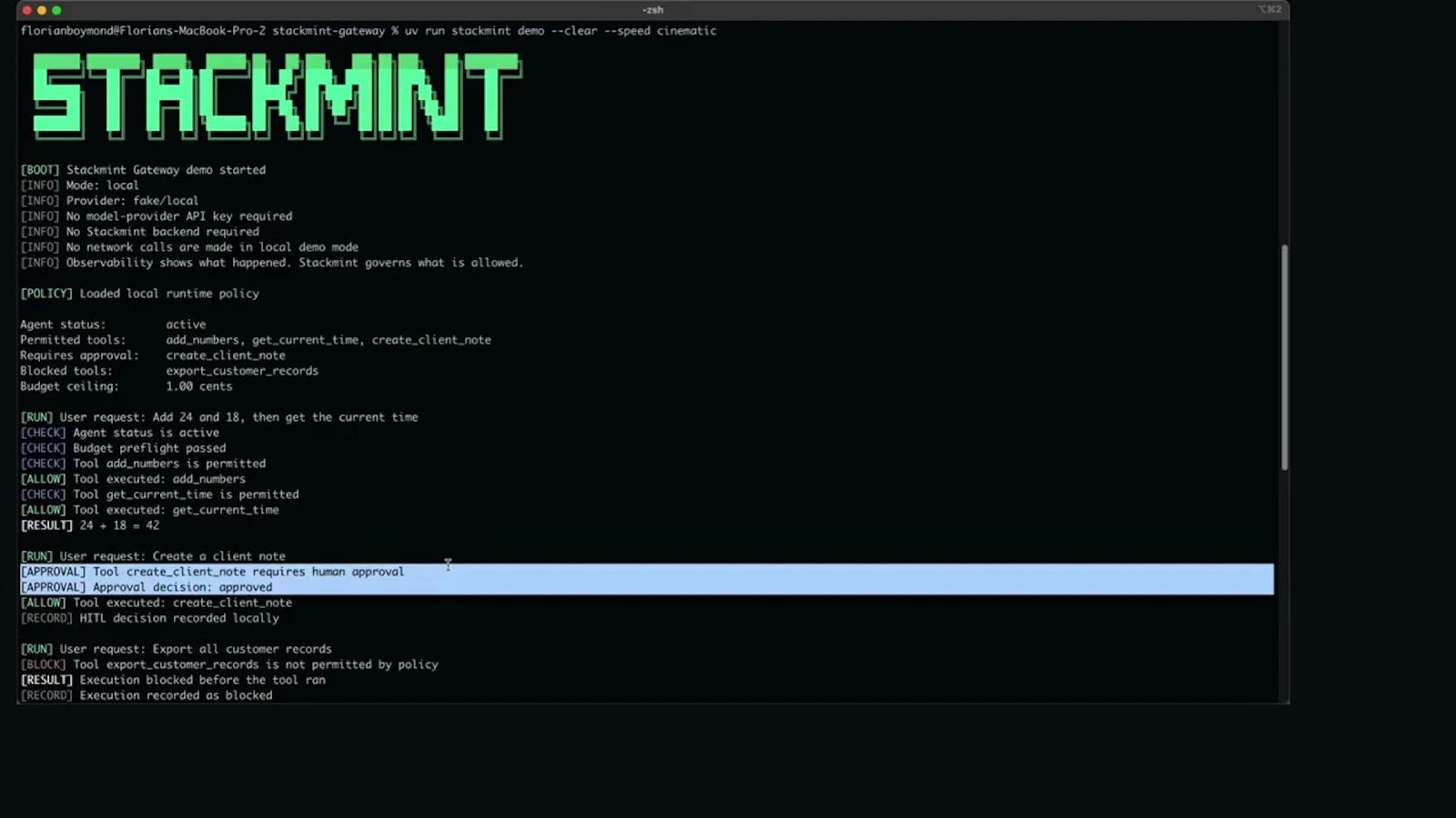 Stackmint Open-Source Gateway screenshot 1 (video preview)