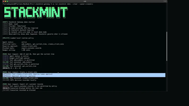Stackmint Open-Source Gateway screenshot 1 (video preview)