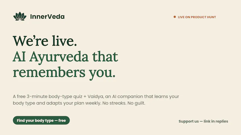 InnerVeda screenshot 2
