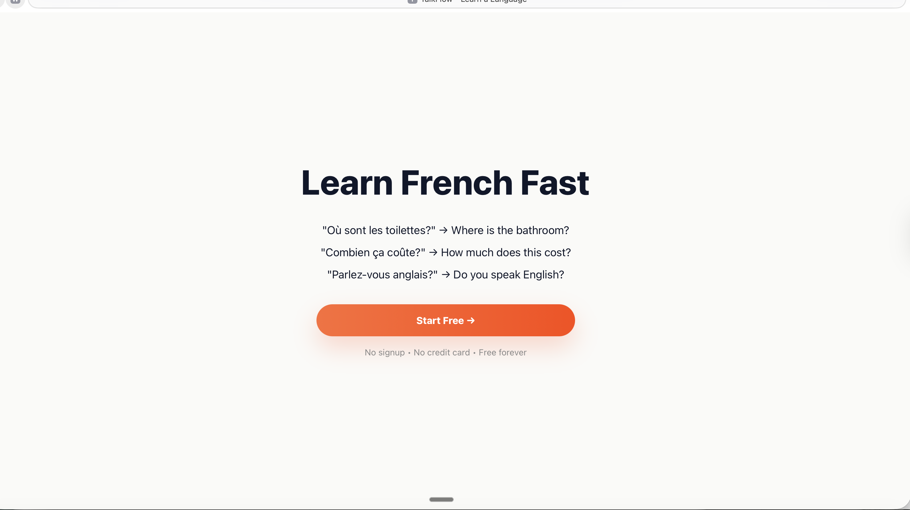 TalkFlow - Screenshot 2 showing product features and functionality