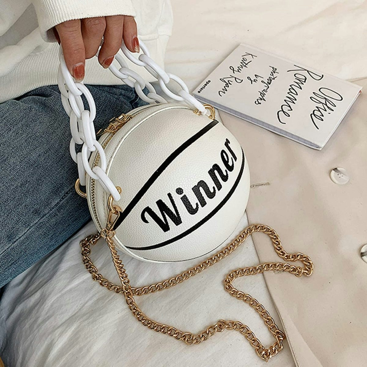 Basketball-shaped Purse For Women gallery image