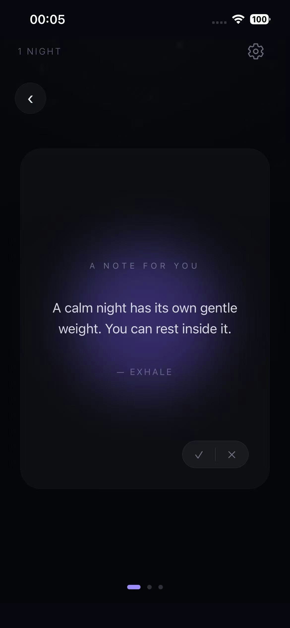 Exhale Night gallery image
