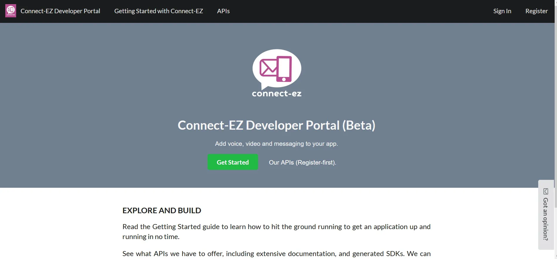 Voice calling/Messaging API + SDK
