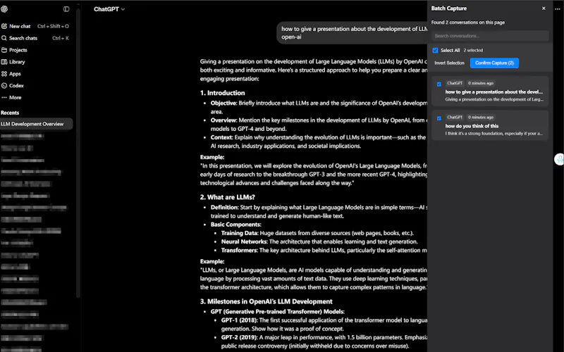 AI Chat Keeper screenshot 2