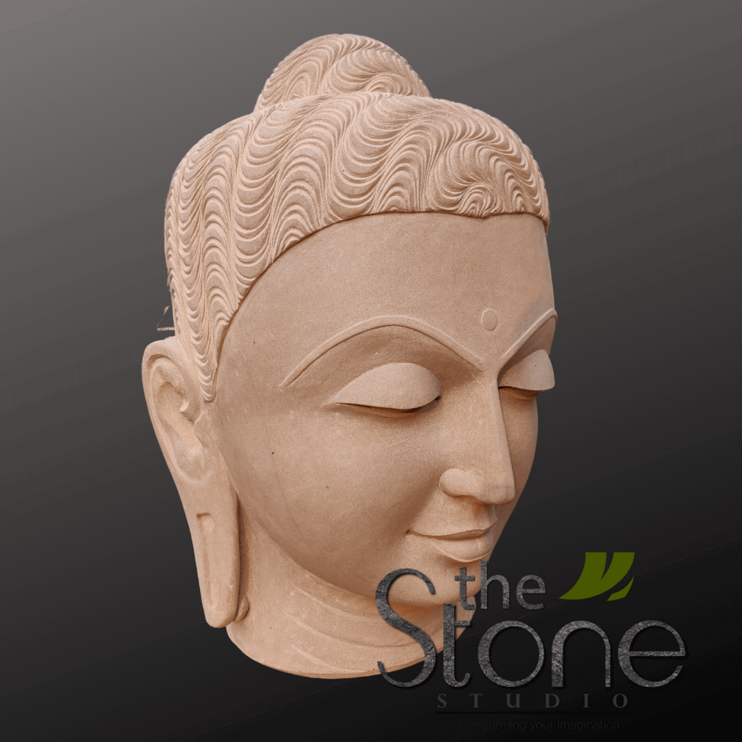 Buddha Head 3′ gallery image