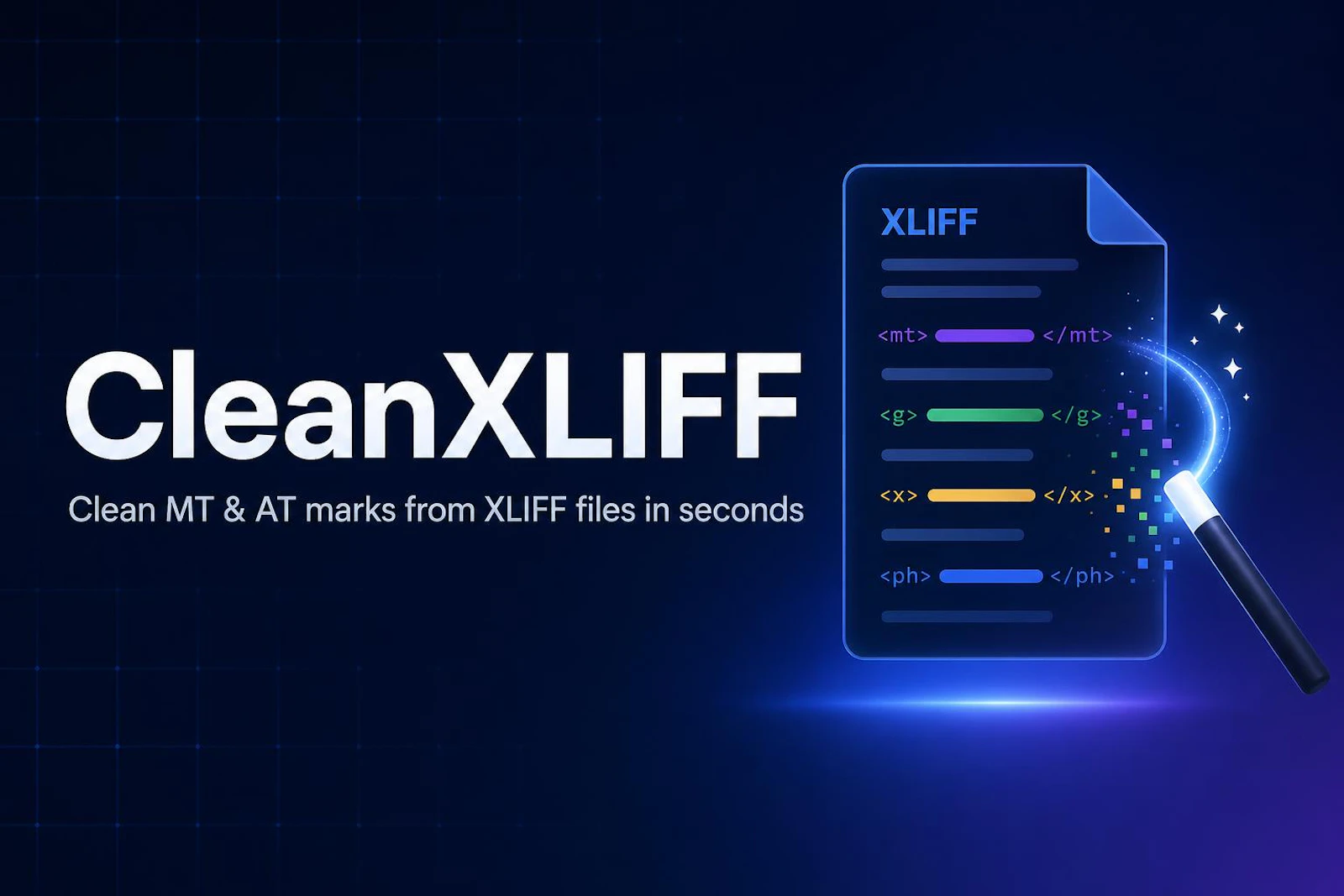 CleanXLIFF screenshot 1