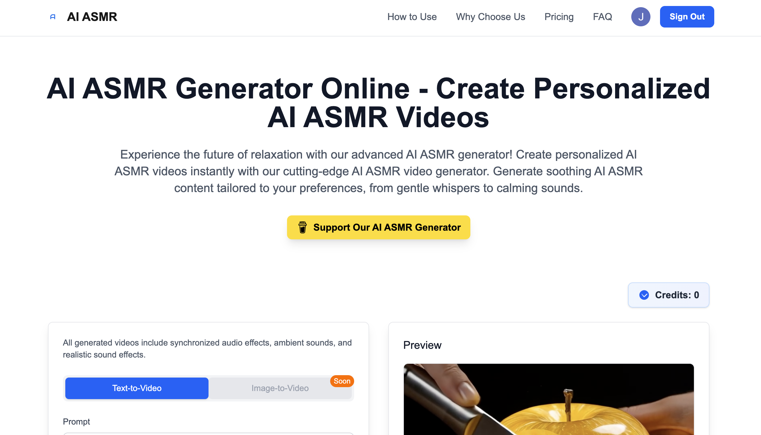 AI ASMR Generator media 1