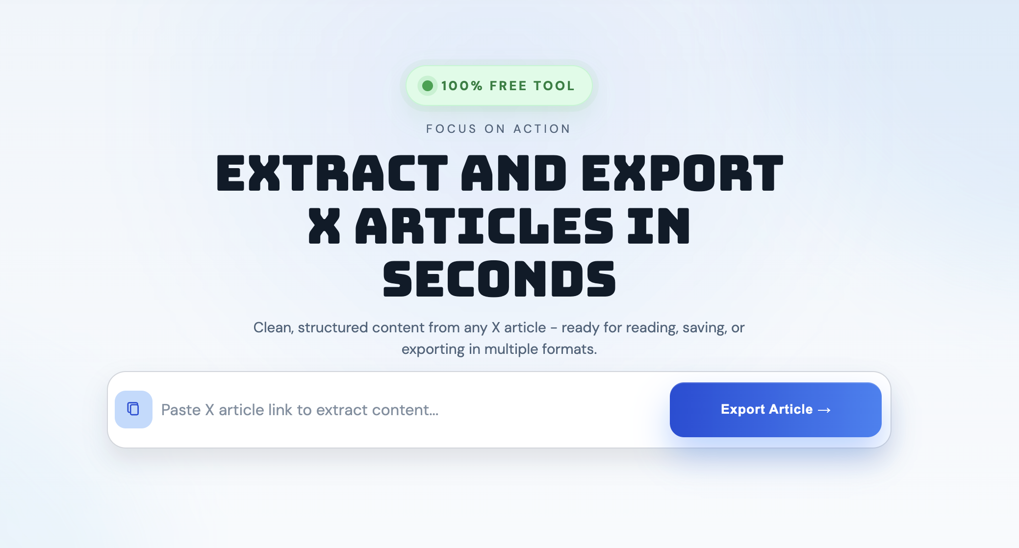 X Article Downloader gallery image