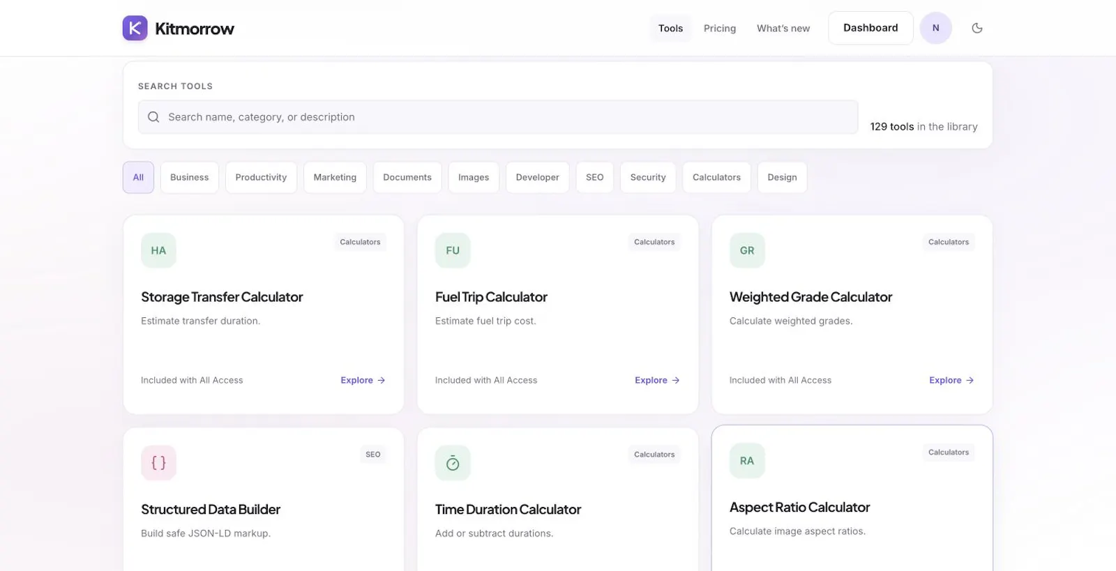 Kitmorrow screenshot 2
