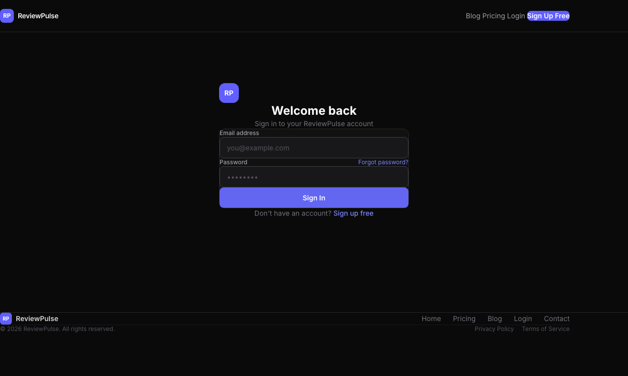 ReviewPulse - Screenshot 3 showing product features and functionality