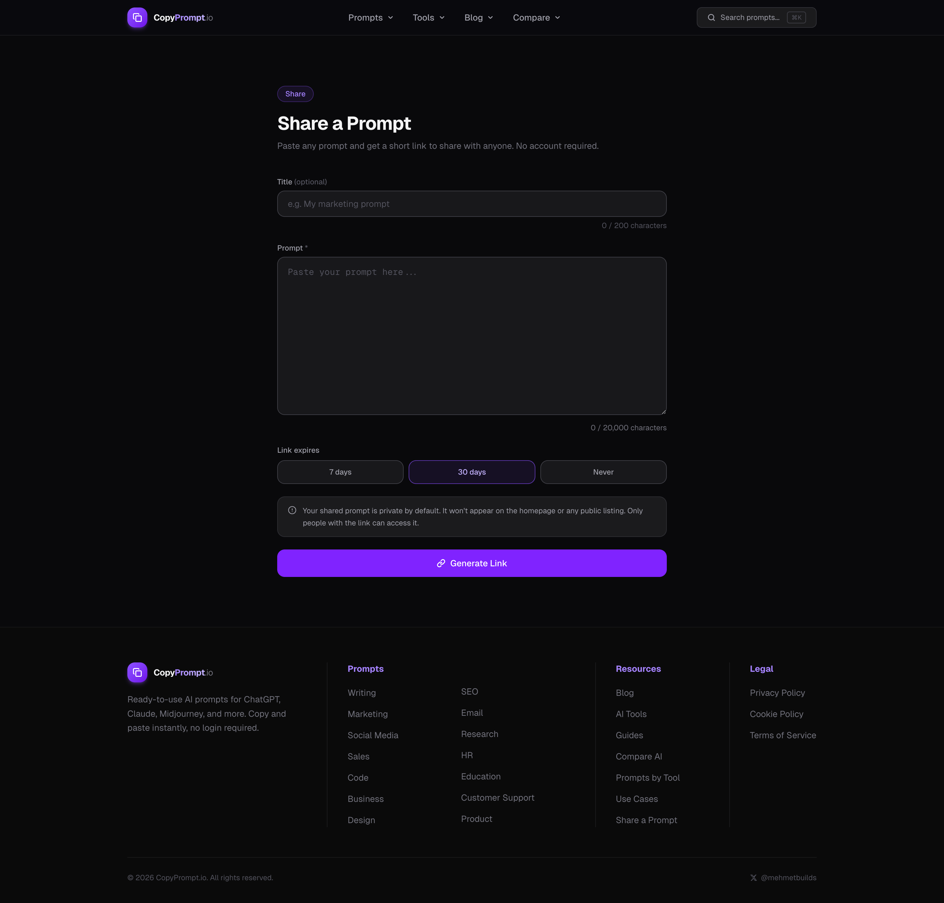 CopyPrompt.io gallery image