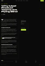 VEIL-Dark HTML Template for AI Startups gallery image