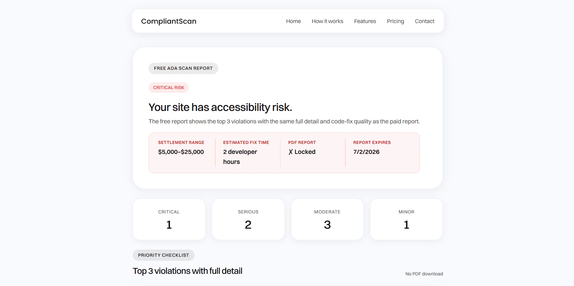 CompliantScan 截图 3