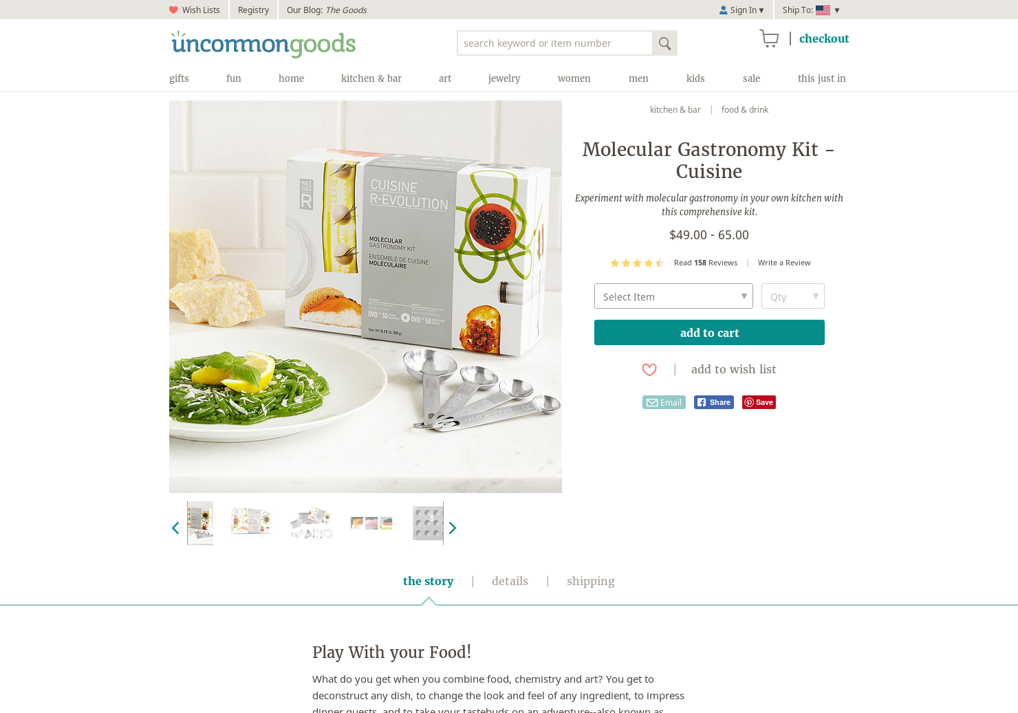 Molecular Gastronomy Kit