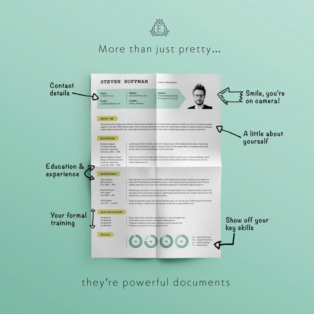 Elegant CV gallery image