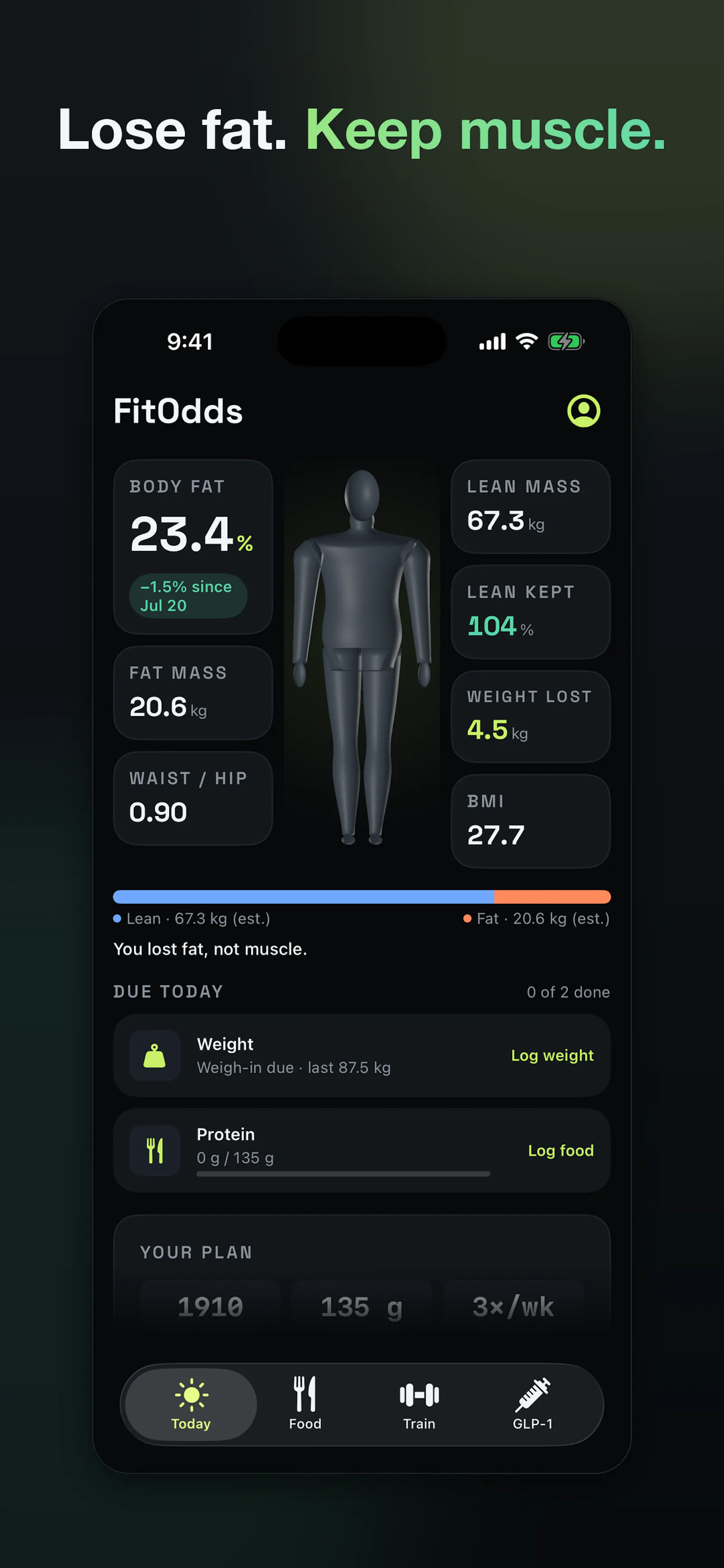 FitOdds — lose weight, keep muscle screenshot 7