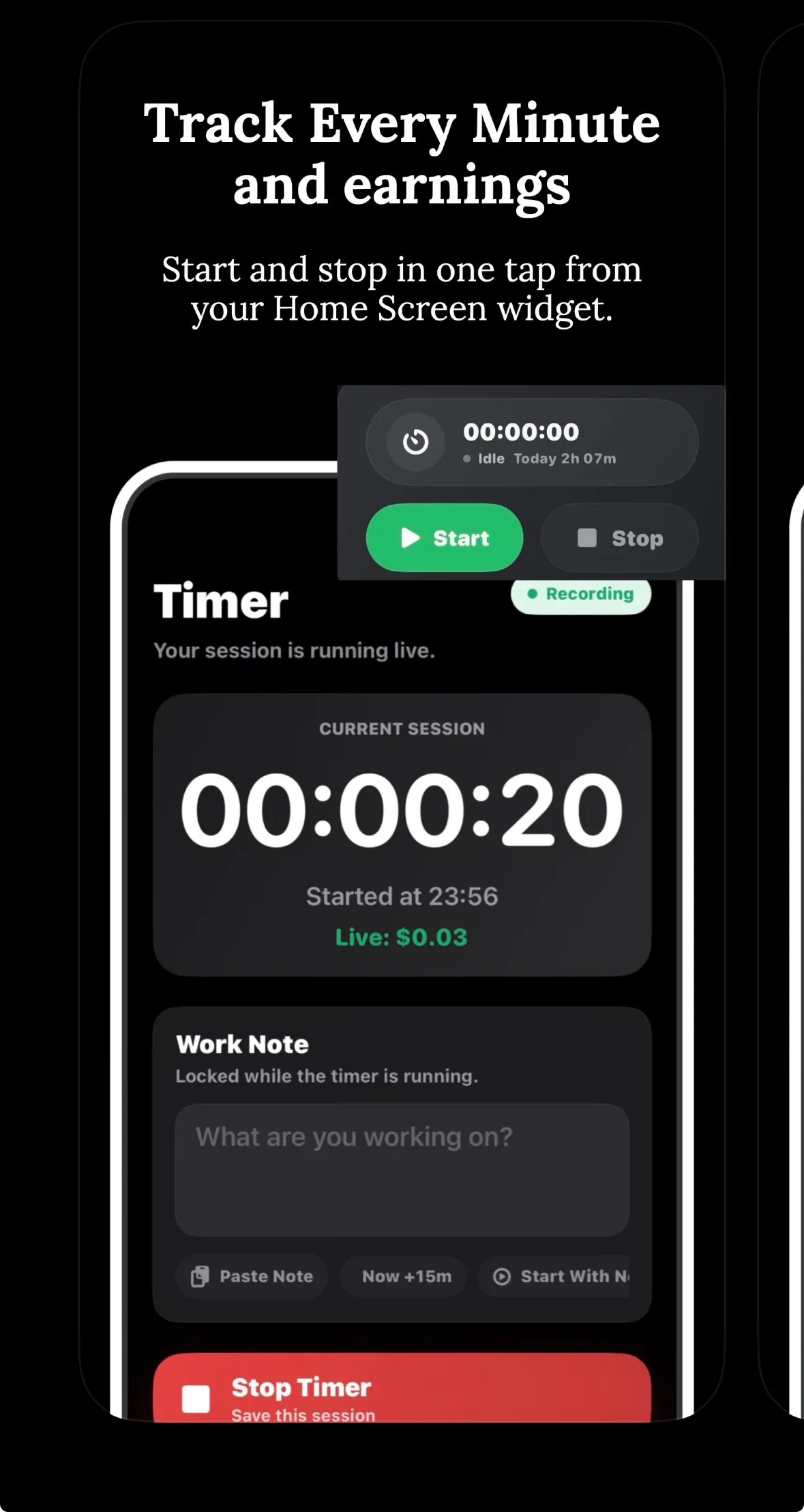 NotaTime — Simple Time Tracking gallery image