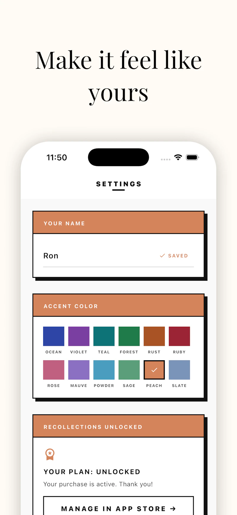 Recollections — Private Journal screenshot 7