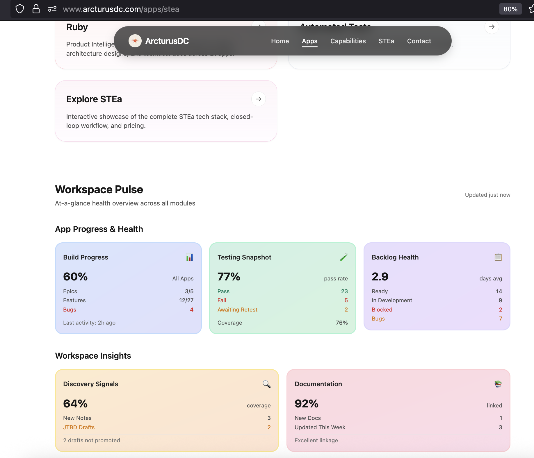 ArcturusDC STEa — Plan • Build • Test gallery image