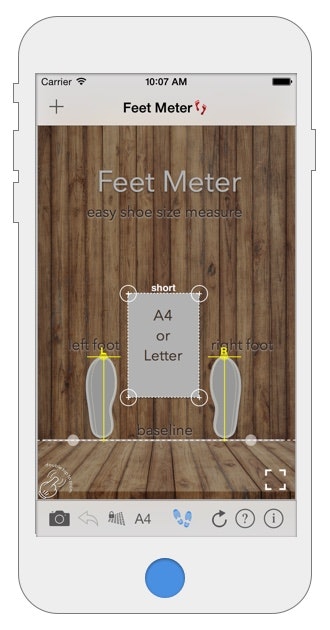 FeetMeter / Shoe Size Meter Image