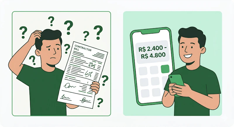Preço Reforma  Calculadoras para Reforma screenshot 2