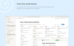 Notion time tracking by Everhour media 3