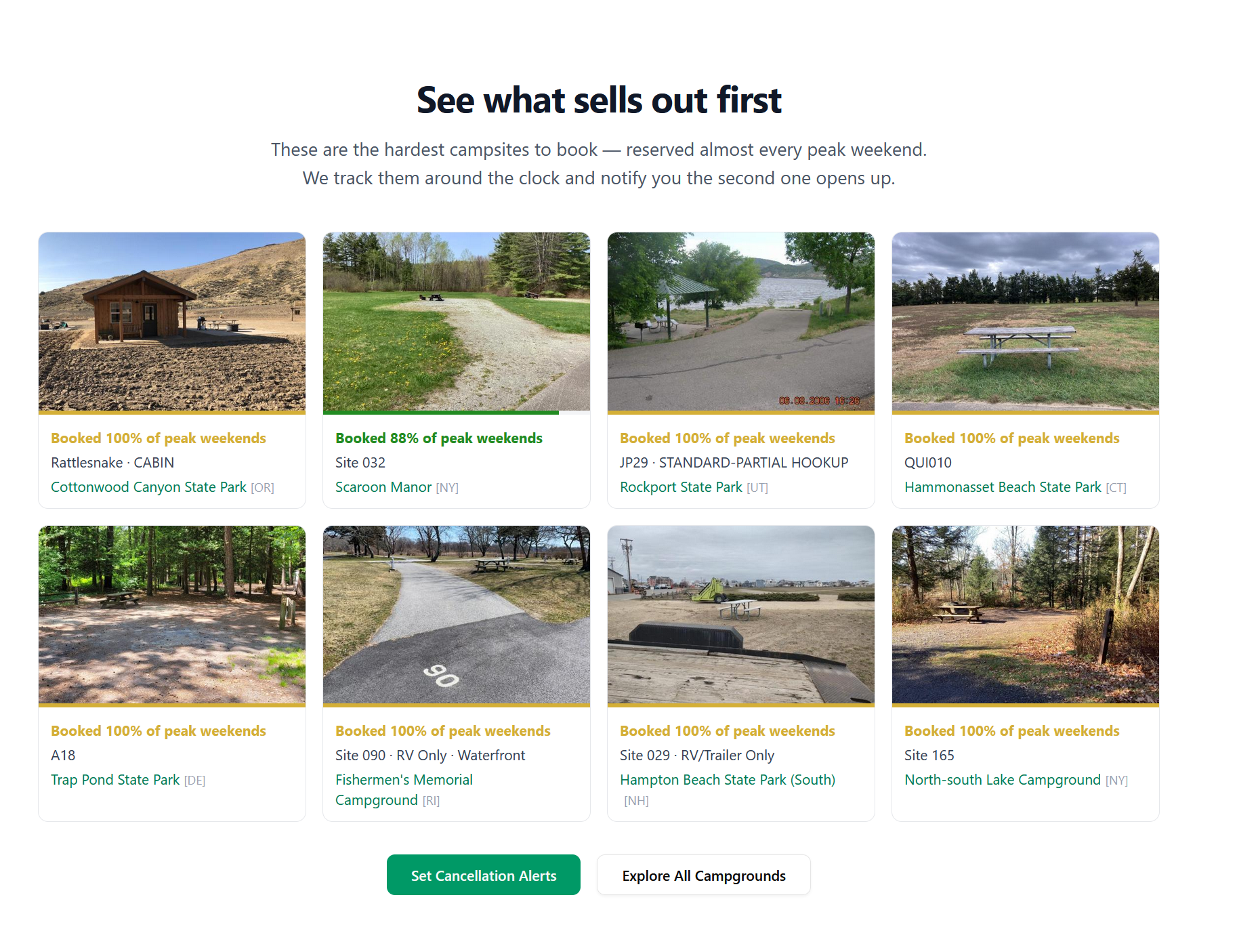CampCancel - Screenshot 2 showing product features and functionality