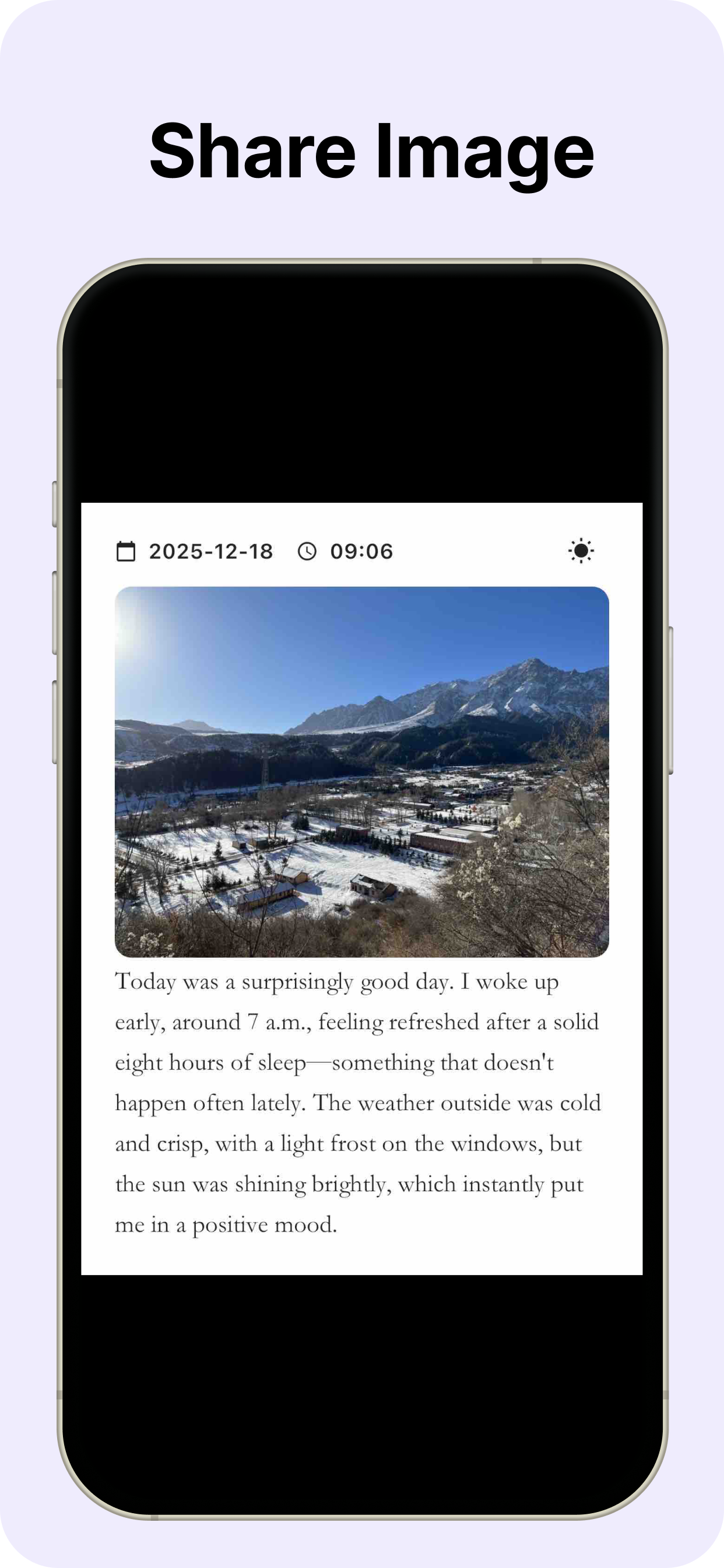 MoDiary - Screenshot 3 showing product features and functionality
