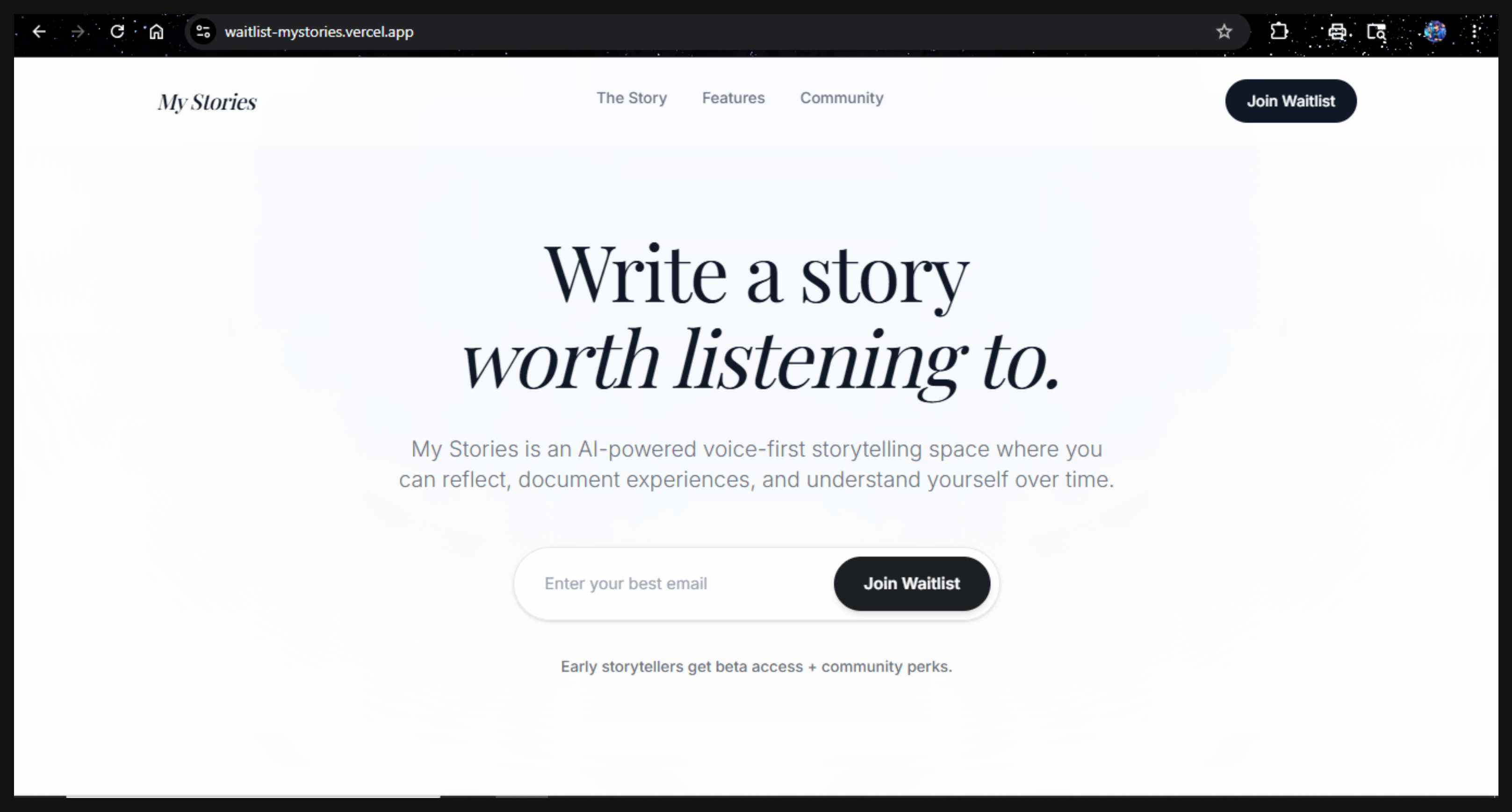 My Stories gallery image
