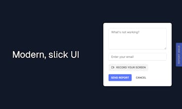 Free Bug Reporting Widget gallery image