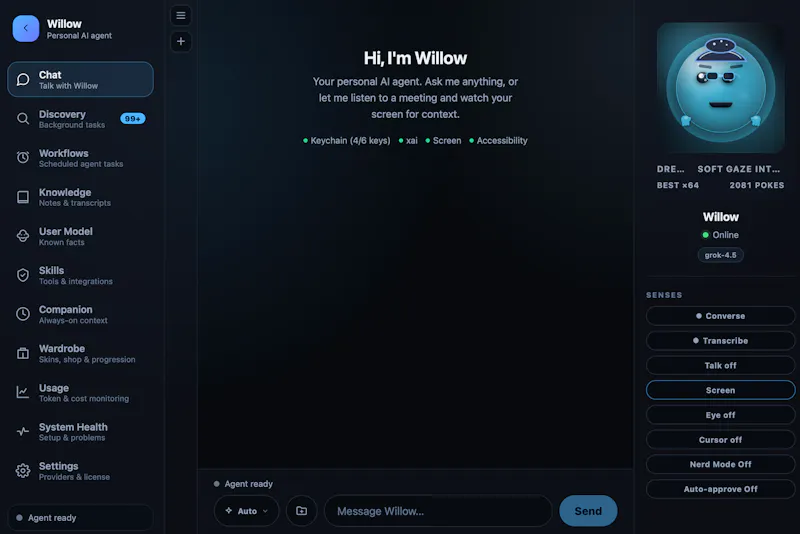 Willow screenshot 2